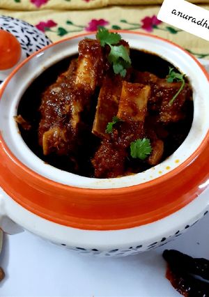 A picture of Sukha Mutton (Dry Mutton).