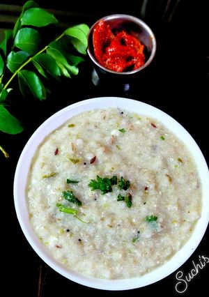 A picture of Barly Ganji(Porridge).