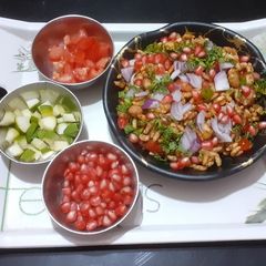 A picture of Bhel (no cook recipe).