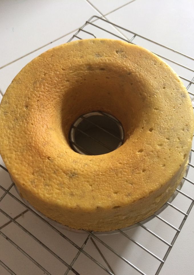 Foto resep Bolu Pisang Lembut 8 telur (banana cake)