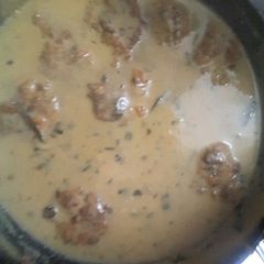A picture of Besan kadi pakora.