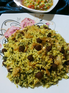عکسی از دستور کلم پلو شیرازی 😋