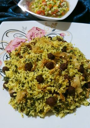 عکسی از دستور کلم پلو شیرازی 😋