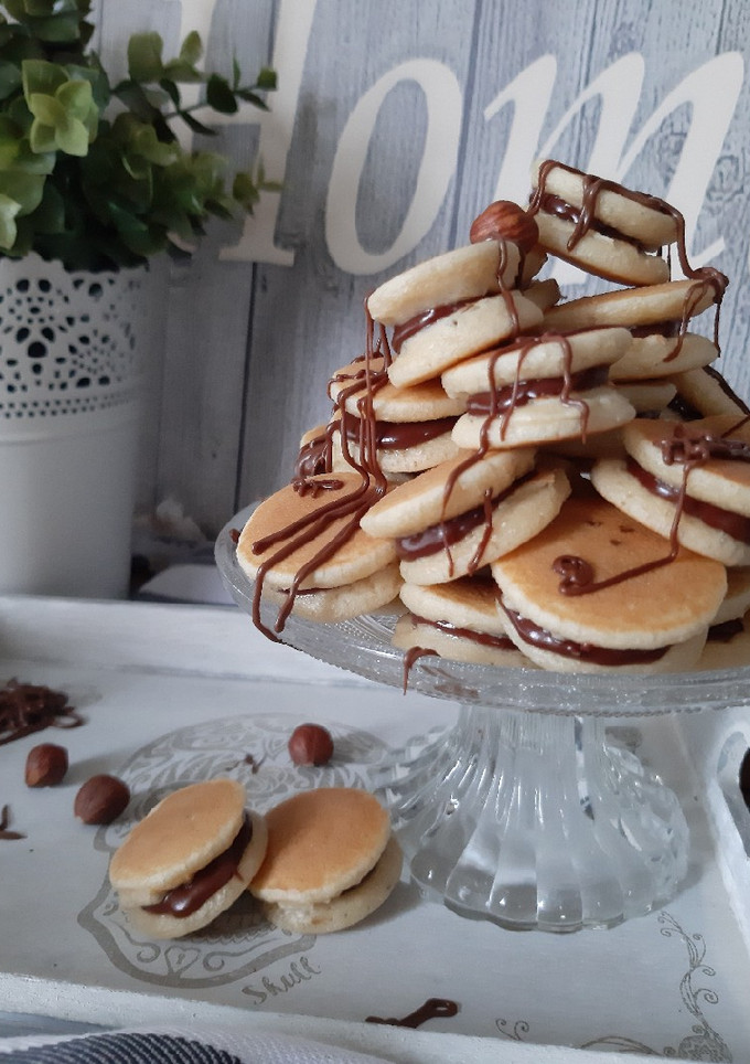 Una foto de Mini tortitas rellenas