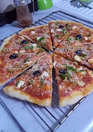 صورة لوصفة بيتزا محبوبة الاطفال