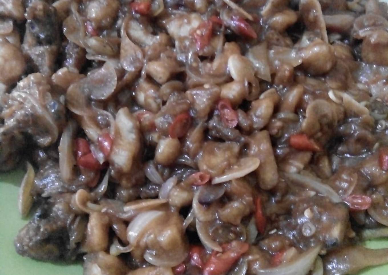 Ayam Saos Pedas Manis