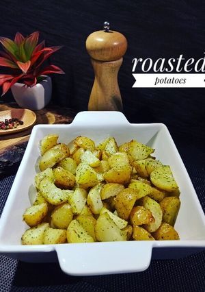 Foto resep Roasted potatoes || simply & delicious 😋