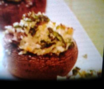 Popular Recipe Spinach and goat cheese stuffed mushrooms Yummy