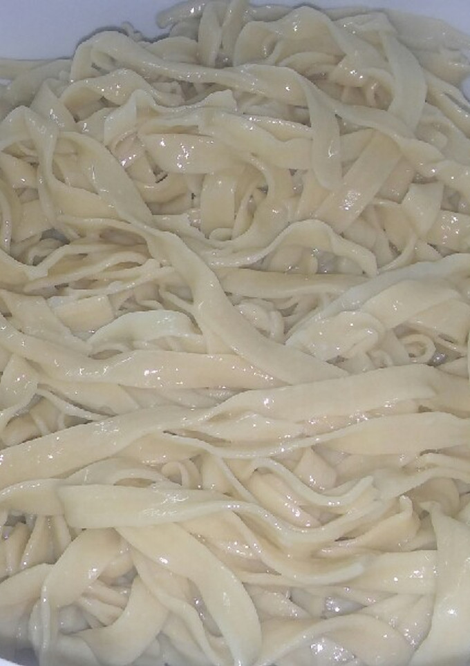 Una foto de Fideos caseros
