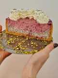 Cherry–Poppy Seed Cheesecake