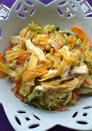 A picture of Spring Cabbage and Vermicelli Salad.