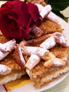 Rácsos almás pite recept recept fotója