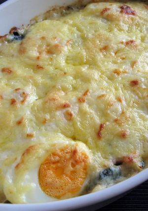 A picture of Spinach & Egg Gratin.
