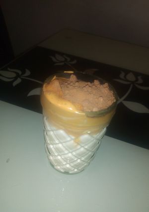 Dolgano coffe with bournvita sprinkles ainihin hoton girkin