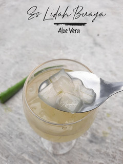 Foto resep Es Lidah buaya/ aloe vera tidak pahit