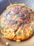 Omelette de Espinacas y Cebolla! Divina y nutritiva 😍