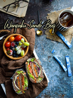 Foto resep Wanpaku Sando Beef