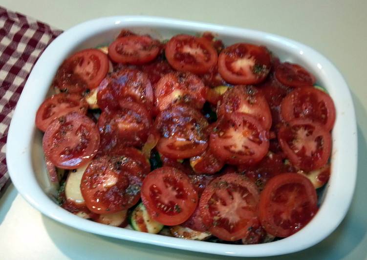 Recipe of Ultimate Becky&#39;s Potato Zucchini bake