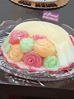 عکسی از دستور ژله ویترینی