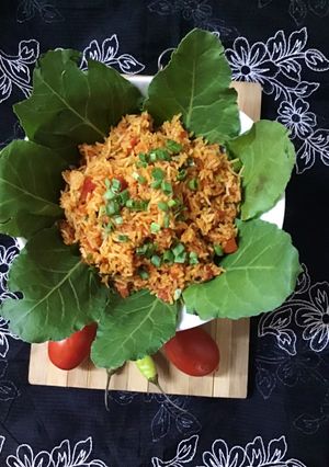 A picture of Tomato rice.