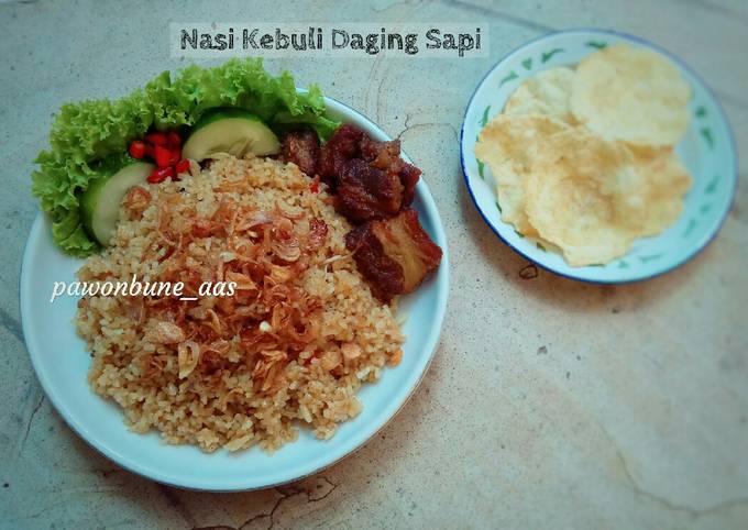 Nasi Kebuli Daging Sapi