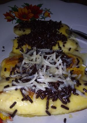 Foto resep Pisang bakar susu enak