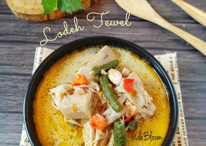 750. Lodeh Tewel Resep Ibu Praktis