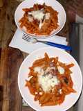 Amatriciana arrabbiata in pentola “atomica” in barca