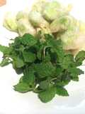 Beer Companion! Fava Bean Fritters with Mint