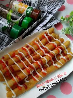 Foto resep Cheesy long fries