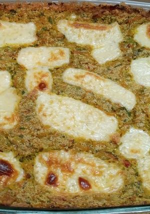 Una foto de Soufflé de verduras