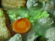 Gambar kuah bakso tulang ayam pedas