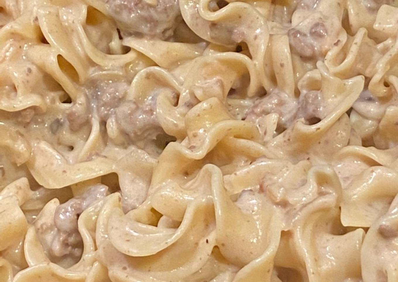 Ground Beef Stroganoff