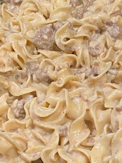 A picture of Ground Beef Stroganoff.
