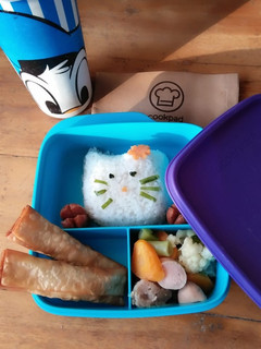 Foto resep Bekal ala Bento Hello Kity