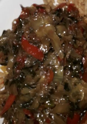 A picture of Veg sauce#kitchenhuntchallenge.