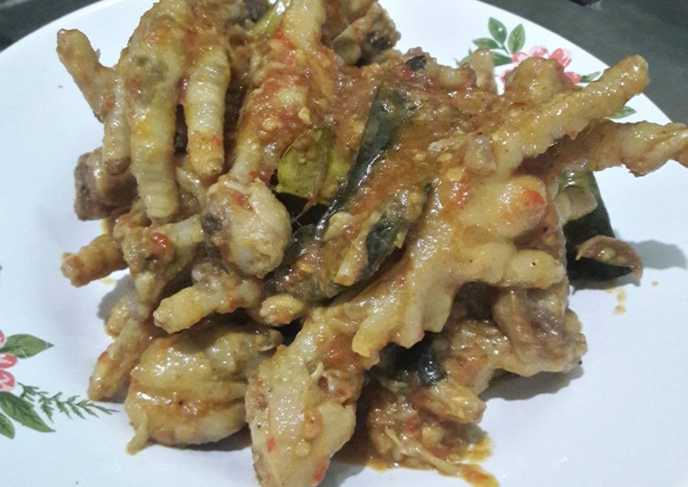 Ceker Mercon Daun Jeruk