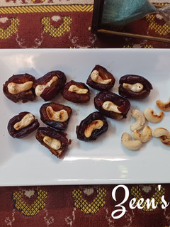 A picture of A Date with Cashewnuts.