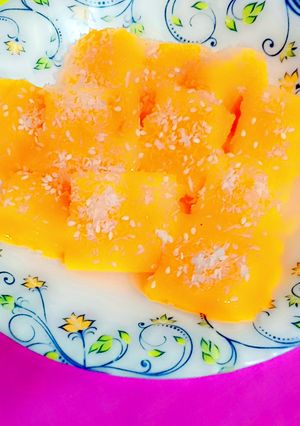 A picture of Homemade Orange jelly.