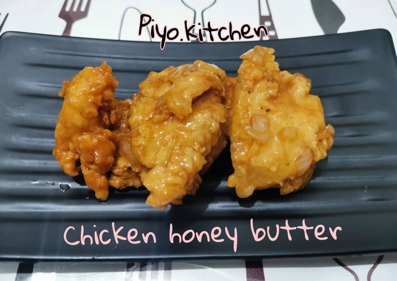 Ayam goreng madu korea