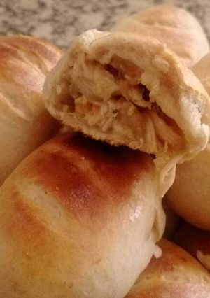 صورة لوصفة فطائر بالدجاج والجزر😋❤