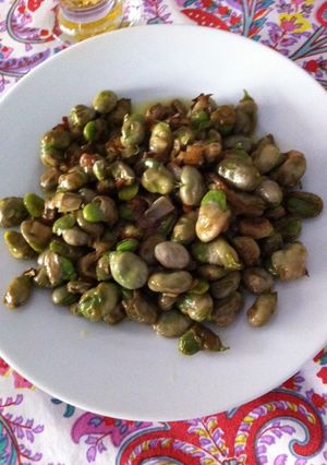 Foto principal de Habas con cebolla