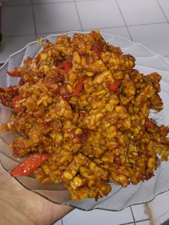 Foto resep Tempe kering pedas manis