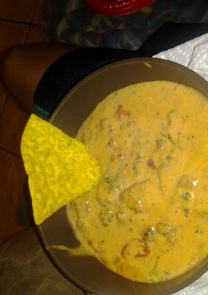 A picture of Queso Blanco dip.