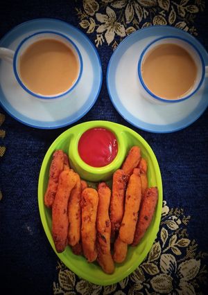 সুজি আলু কুরকুরে(sooji aloo kurkure recipe in Bengali) রেসিপির প্রধান ছবি