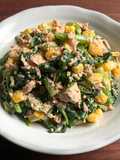 Spinach, Corn & Tuna Salad with Sesame & Mayonnaise