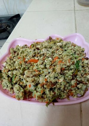 Foto resep Orak arik dada ayam untuk diet, rendah kalori, no oil