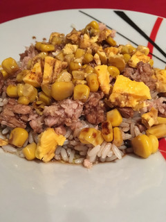 Una foto de Ensalada de arroz