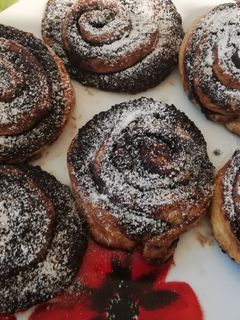 Kakaós csiga recept fotója