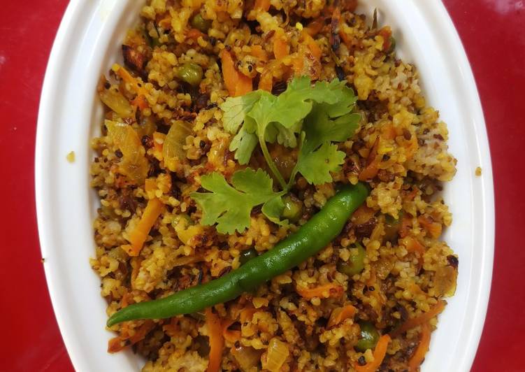 Recipe of Favorite Super healthy vegetable dalia